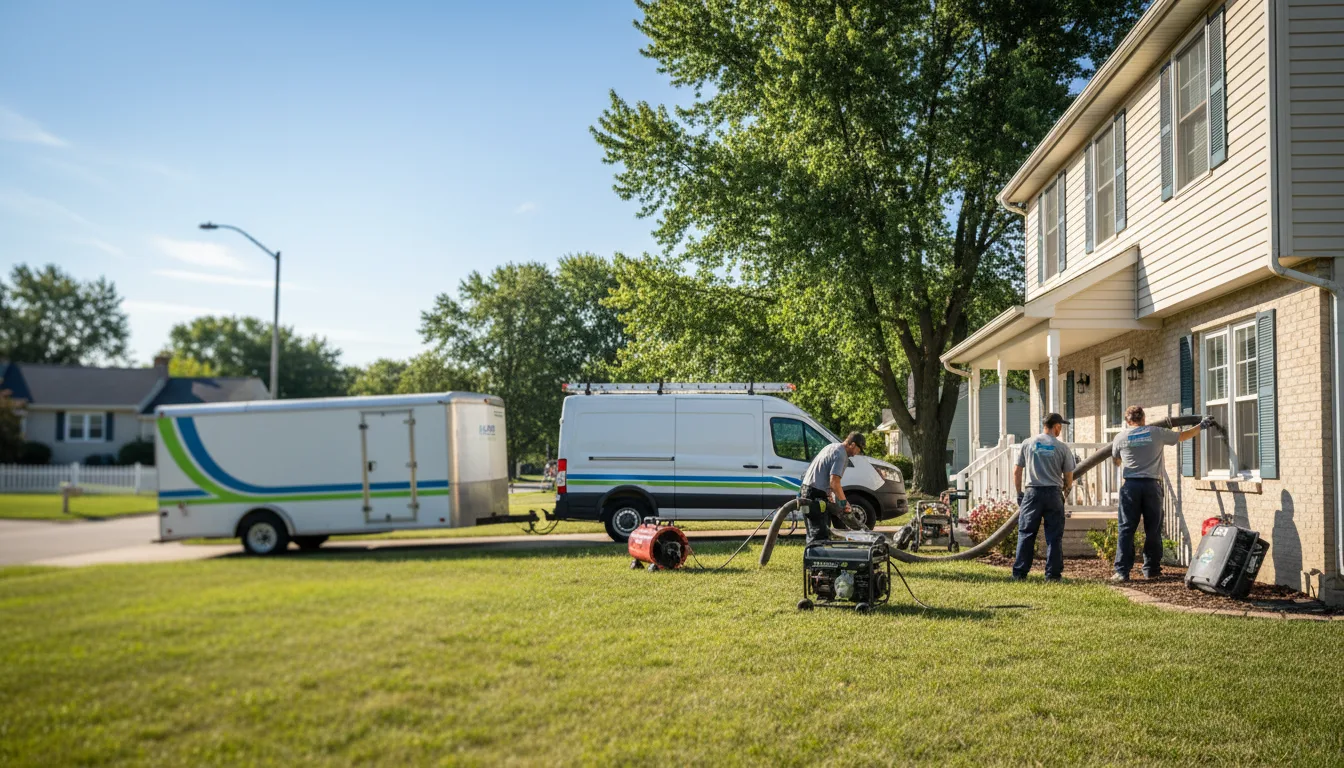 Flooded Basement Restoration And Cleanup With Repair in Pleasanton, NE near me